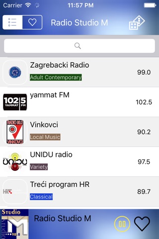 Radio Croatia - (Hrvatska,Croatian,hrvatski) screenshot 3