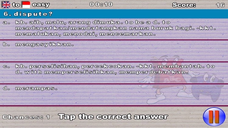 Kamus Lengkap Quiz Game screenshot-4