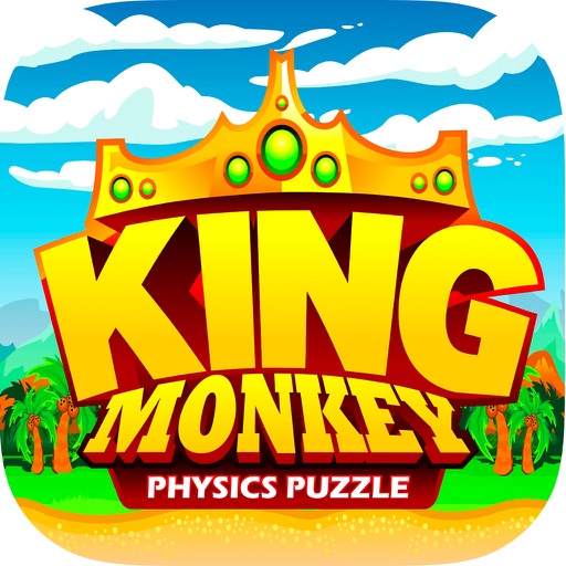 King Monkey Physics Puzzle PRO iOS App