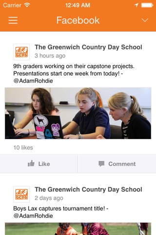 Greenwich Country Day School Alumni Connect screenshot 3
