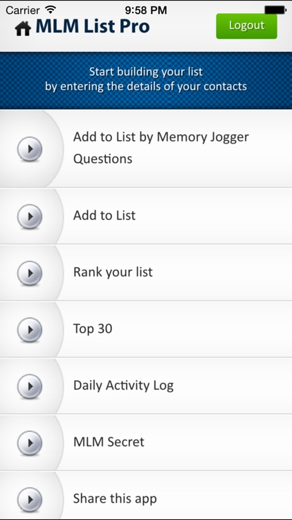 MLM Contact List Creator with ROMAR