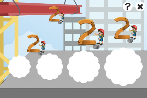 All about numbers: Learn to play at a construction site for children screenshot 4