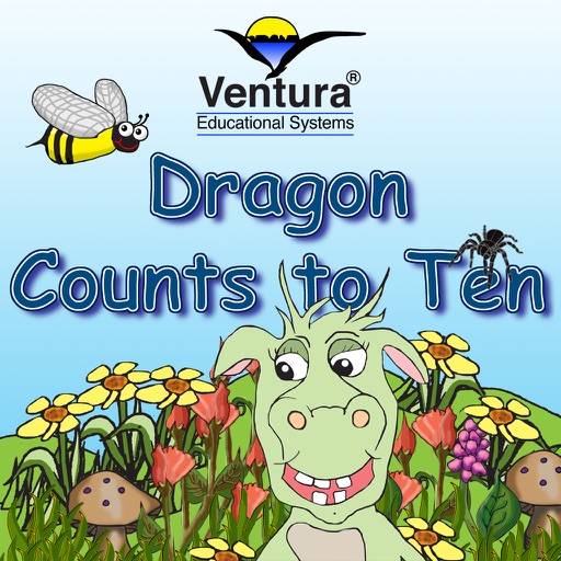 Dragon Counts to Ten with Activities iOS App