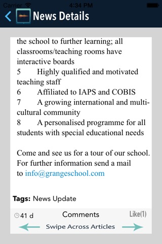 MySchoolNews screenshot 4