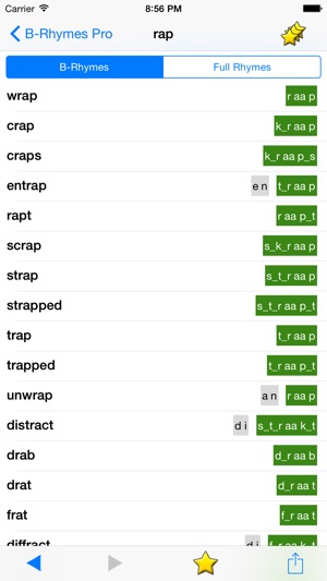 B-Rhymes Dictionary Pro(圖2)-速報App
