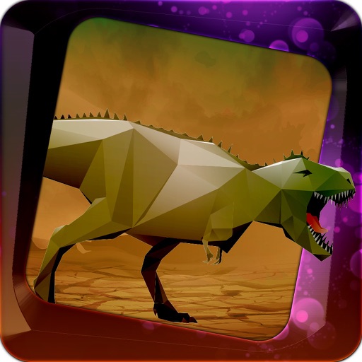 Racing Dinosaur Simulator - Speed Race With Dino In Deadly Island 3D PRO icon