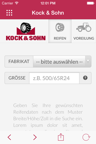 Kock & Sohn Reifen screenshot 2