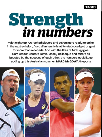 Australian Tennis Magazine screenshot 2