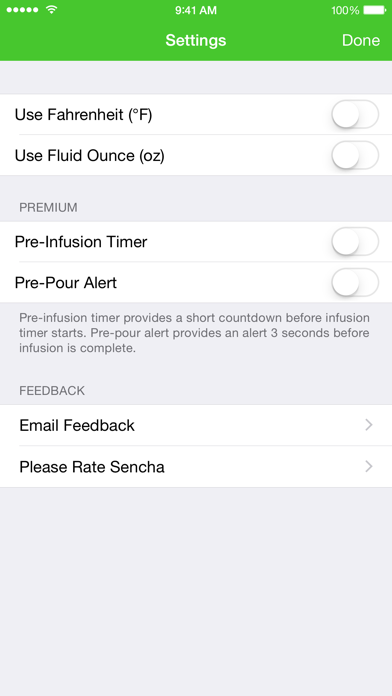 How to cancel & delete Sencha - Tea Timer for the Perfect Cup of Tea from iphone & ipad 2