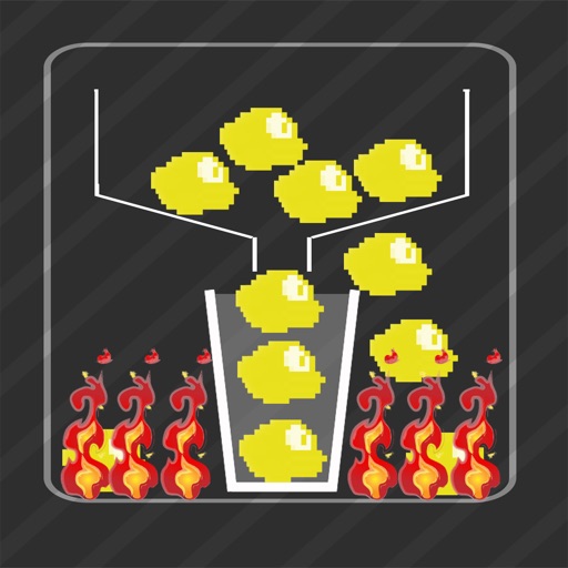 Flappy Dots - Don't let Flappys into the fire space Icon