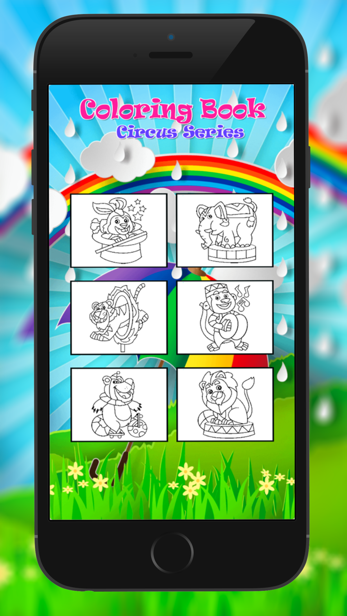 Circus Coloring Book for Kid Games