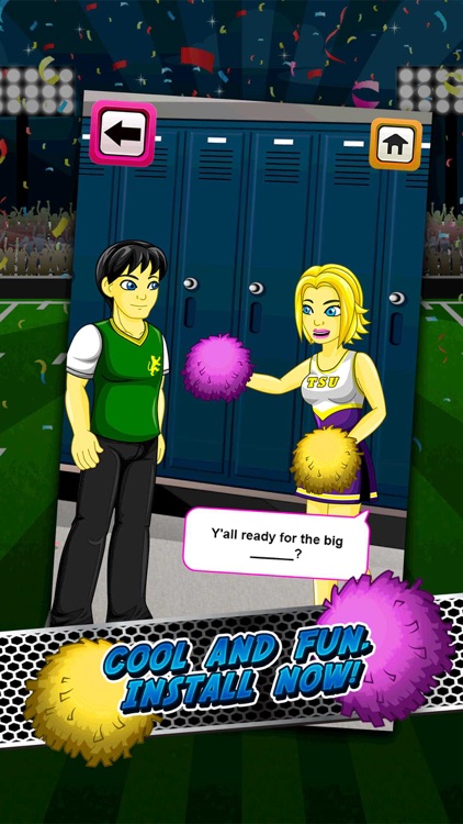 My All Star Life Style Episode Game - Cheerleading And Dating Social Story screenshot-3