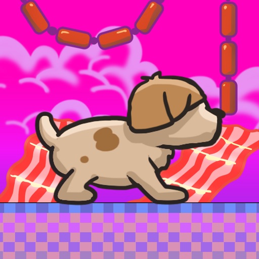 Dog in Sausage Land – Silly Dog Platform Game Icon