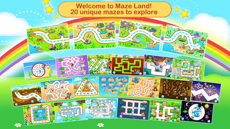 Toddler Maze 123 Pocket - Children Animated Puzzle screenshot-3