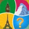 Word Pic Quiz - Travel - Download the amazingly ADDICTIVE Landmark naming game with BEAUTIFUL HD images of the most famous and exotic locations in the world