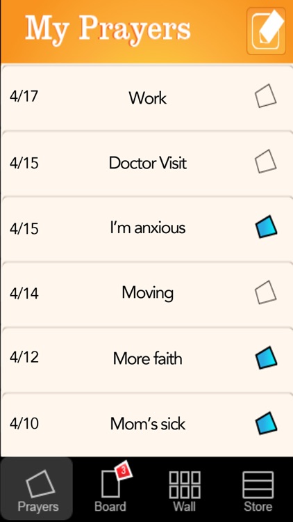 PrayerBoard App