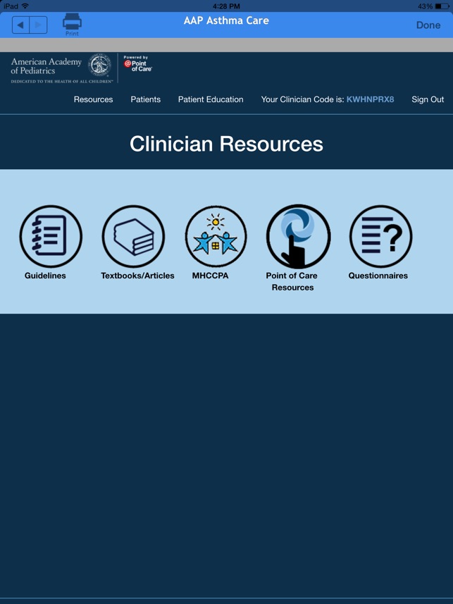 AAP Asthma Care for Clinicians(圖2)-速報App