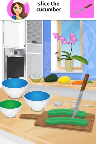 Yummi Sushi Cooking for Kids - Free Japan Vegetarian Recipes Game with Chef Emma screenshot 3