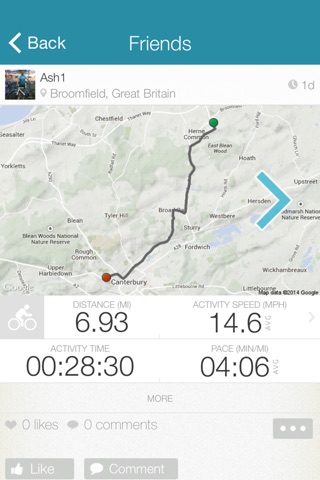 Map My Tracks: cycling pro screenshot 4