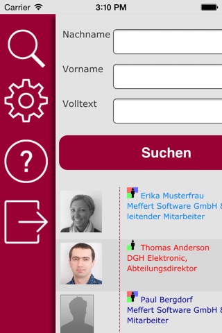 Meffert Recruiter App screenshot 3