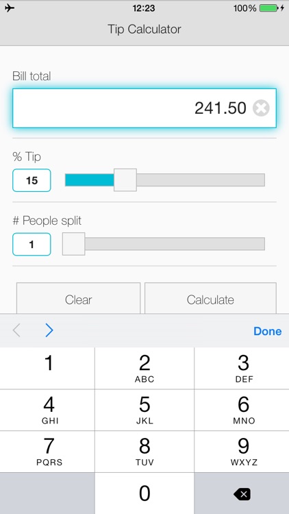 Tip Calculator App +