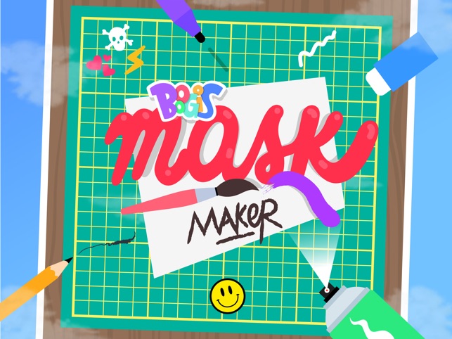 Boogis Mask Maker - Paint, Print, Play(圖1)-速報App