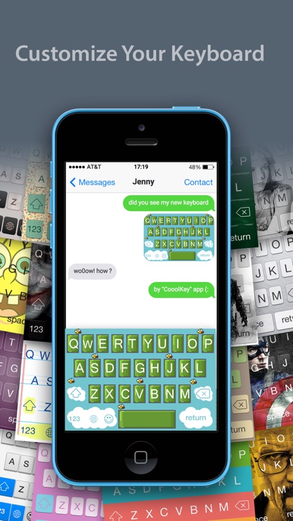 CooolKey - Keyboard for color lovers screenshot-0