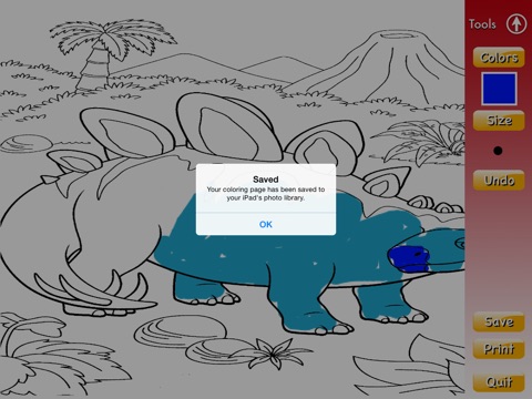 Coloring Book for Dino Train (unofficial) screenshot 2
