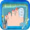 Toe Surgery - Crazy foot surgeon adventure and doctor game