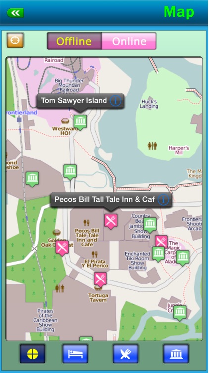 Disney World Offline Map Guide