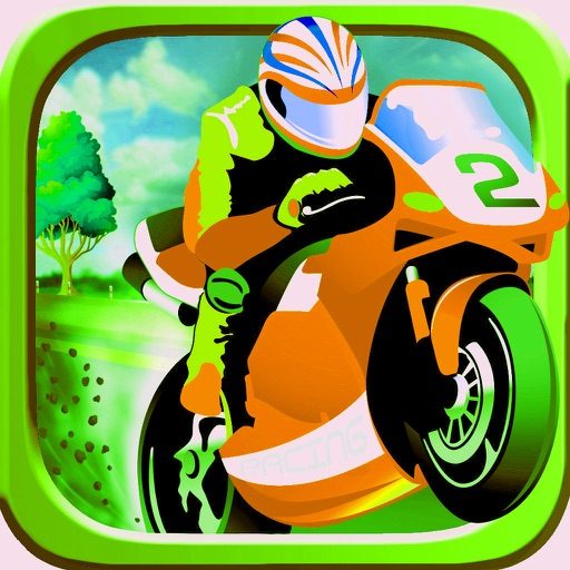 ``A Sports Bike Death Race``3D! - highway Crazy biker gang police escape icon