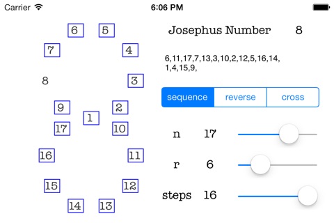 変形ヨセフス問題 〜Eight Number Shape Josephus Problem〜 screenshot 4