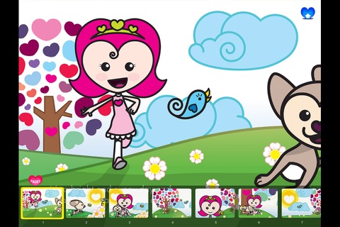 Heart Girl: A Bright & Sunny Day! screenshot 2