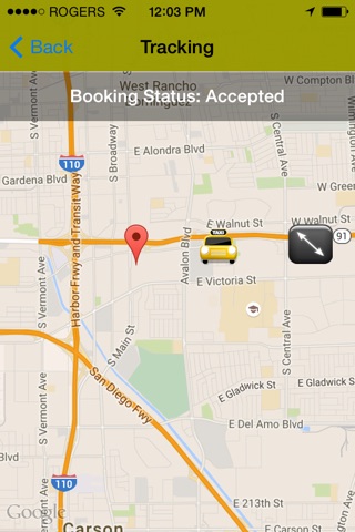 ZTaxi Los Angeles County screenshot 3