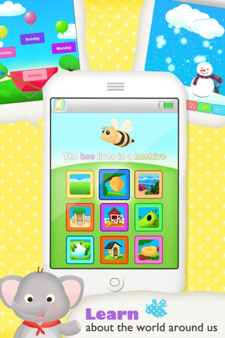 Buzz Me! Kids Toy Phone Free - All in One children activity center screenshot 2