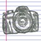 Icon Camera Art FX - Real time effects for pencil sketch, comic, watercolor, grunge, poster, doodle, cartoon