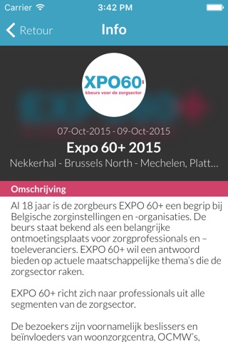 Expo60+ 2015 screenshot 3