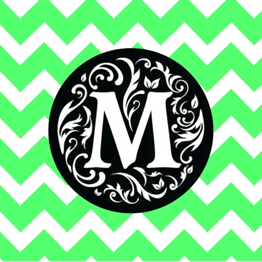 Pimp Your Monogram: Custom Wallpaper & Backgrounds Maker HD Icon