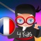Professor Ninja French is a revolutionary app for foreign language learning