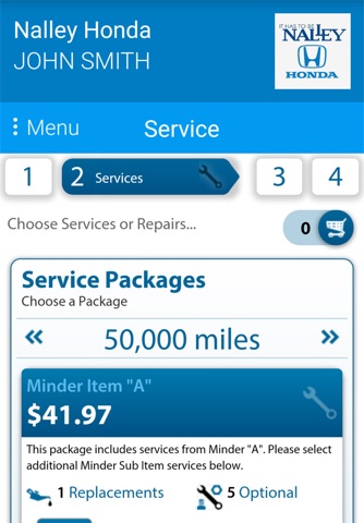 Nalley Honda screenshot 3