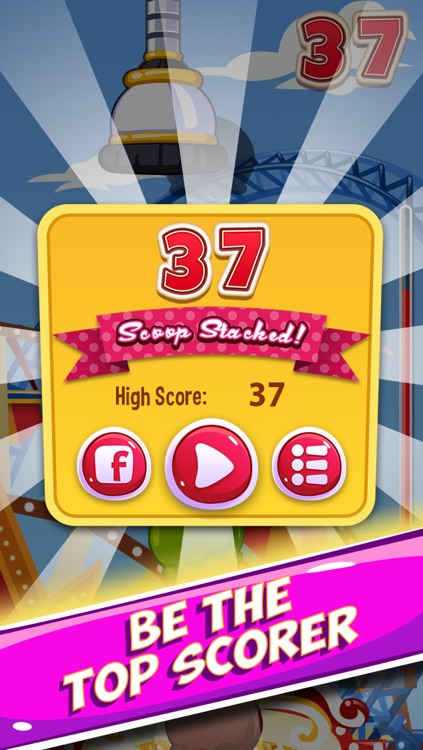 Ice Cream Scoops Up - simple stacking game screenshot-3