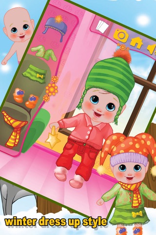 Winter Baby Dressup - Make Kids Looks Stylish screenshot 4