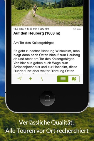 Wanderführer Europa screenshot 3