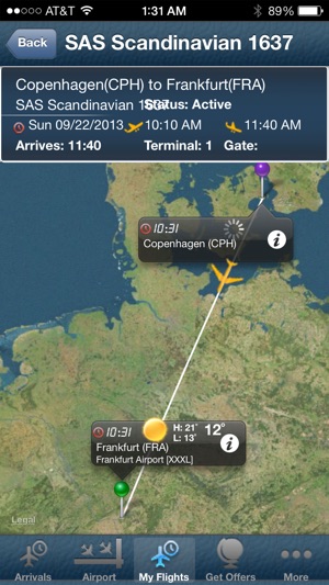 Copenhagen Flight Info + Tracker(圖1)-速報App