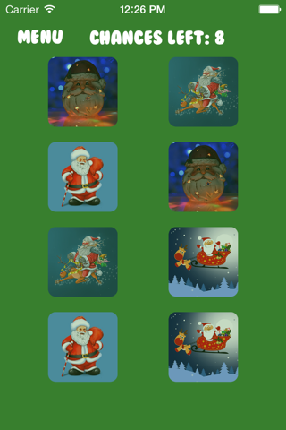 Santa Claus Memory Puzzle screenshot 3
