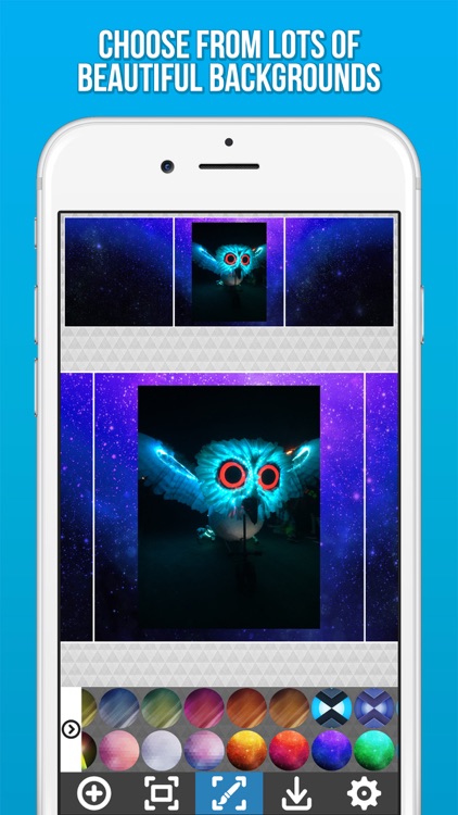 Awesome Background Banner Maker for Instagram - Get More Likes On Your IG Profile Page Photos