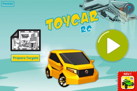 Toy Car RC - Drive a Virtual Car in the Real World with Augmented Reality screenshot 2