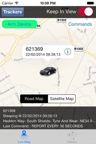 MyTrackingApp screenshot 2