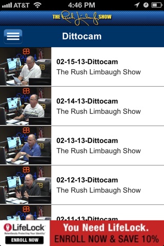 Rush Limbaugh screenshot 4