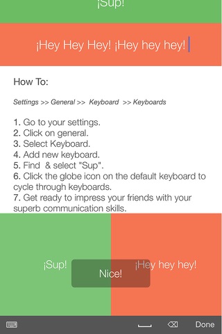 ¡Sup! - Sup Keyboard screenshot 3